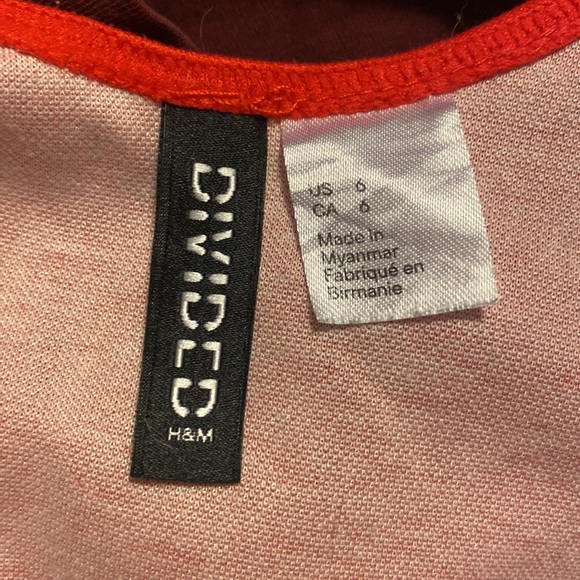 *3 for $20* Divided by H&M Sundress. Women's Size 6 - Picture 2 of 2